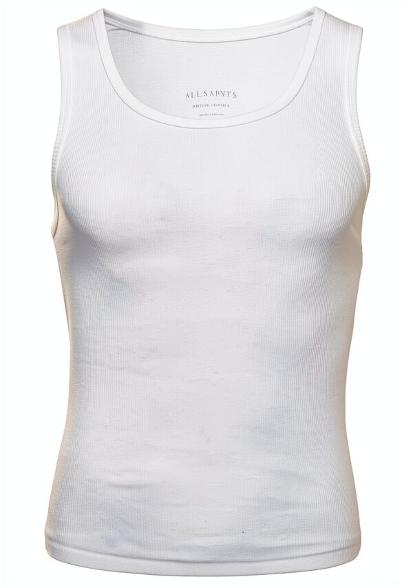AllSaints Organic Cotton Ribbed Tank Baby Girls 2pk-1