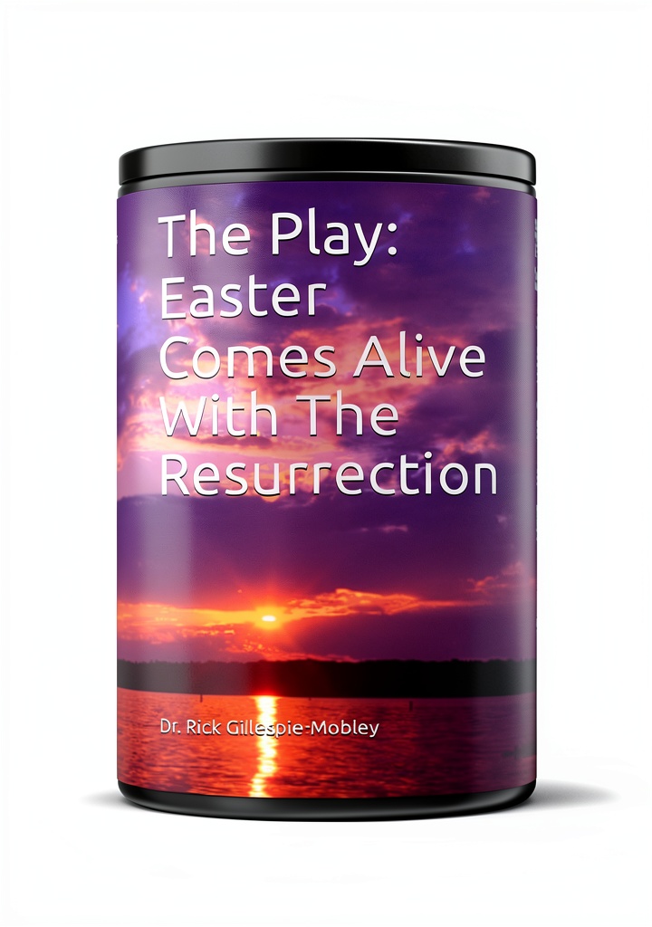 Religious drama eBook displayed on a Kindle device