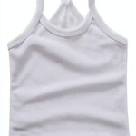 Generic Baby Girls Tank Top Soft Cotton Antibacterial-0