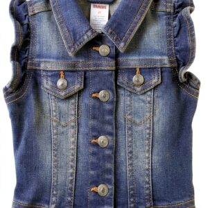 Gymboree Baby Girls Tank Top Cotton Snap Front Ruffle-0