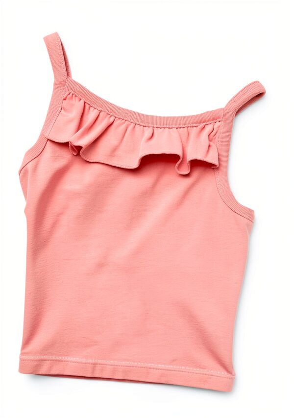 Gerber Baby Girls Ruffle Tank Tops Soft Cotton Playwear-3