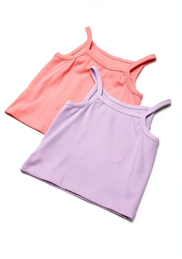 Gerber Baby Girls Ruffle Tank Tops Soft Cotton Playwear-5