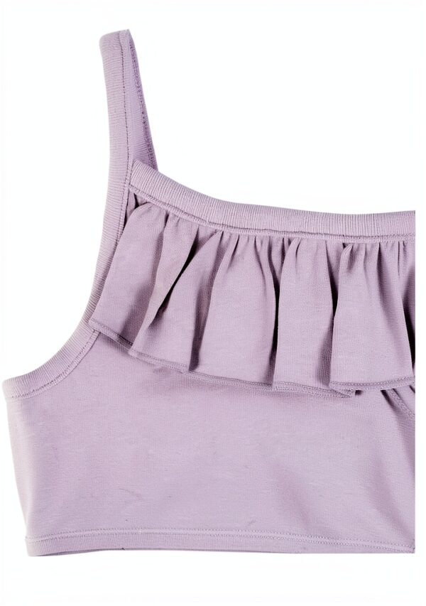 Gerber Baby Girls Ruffle Tank Tops Soft Cotton Playwear-2
