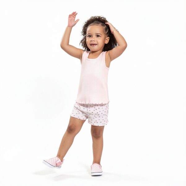 Gerber Baby Girls Racerback Tank Tops Soft Cotton Casual-4