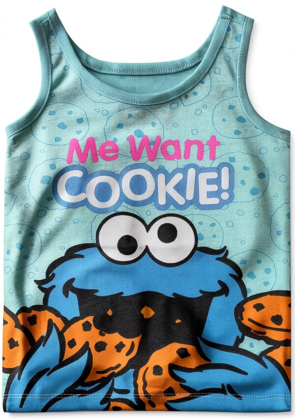 Sesame Street Tank Tops Girls 3 Pack Elmo Abby Cadabby-3
