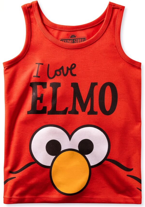 Sesame Street Tank Tops Girls 3 Pack Elmo Abby Cadabby-1