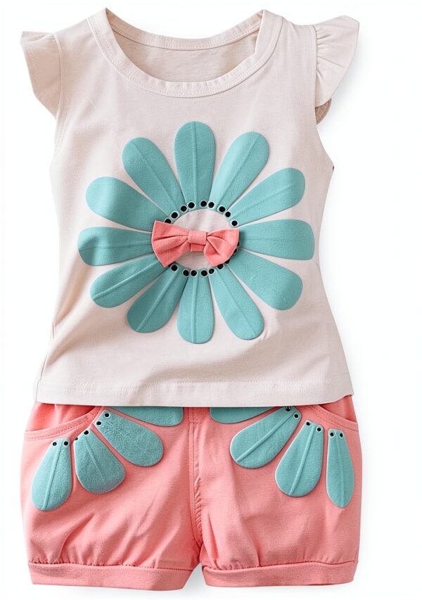 Baby Girls Tank Tops Pink Mint Green Soft Cotton-2