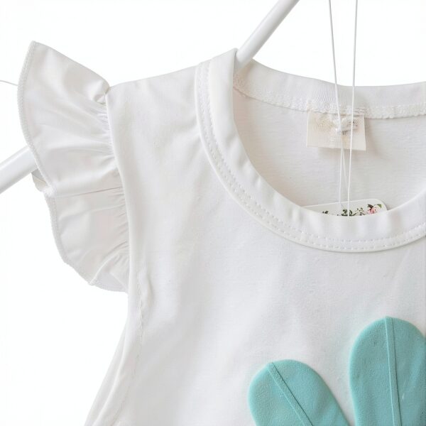 Baby Girls Tank Tops Pink Mint Green Soft Cotton-1