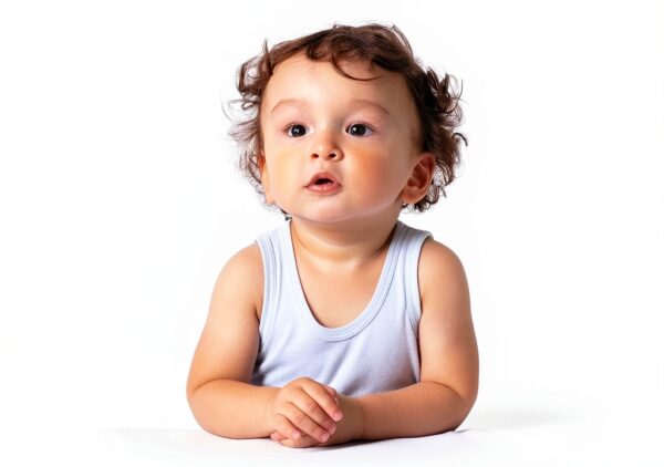 Baby Girls Cotton Tank Top Pull On Closure BAM0346NB-1