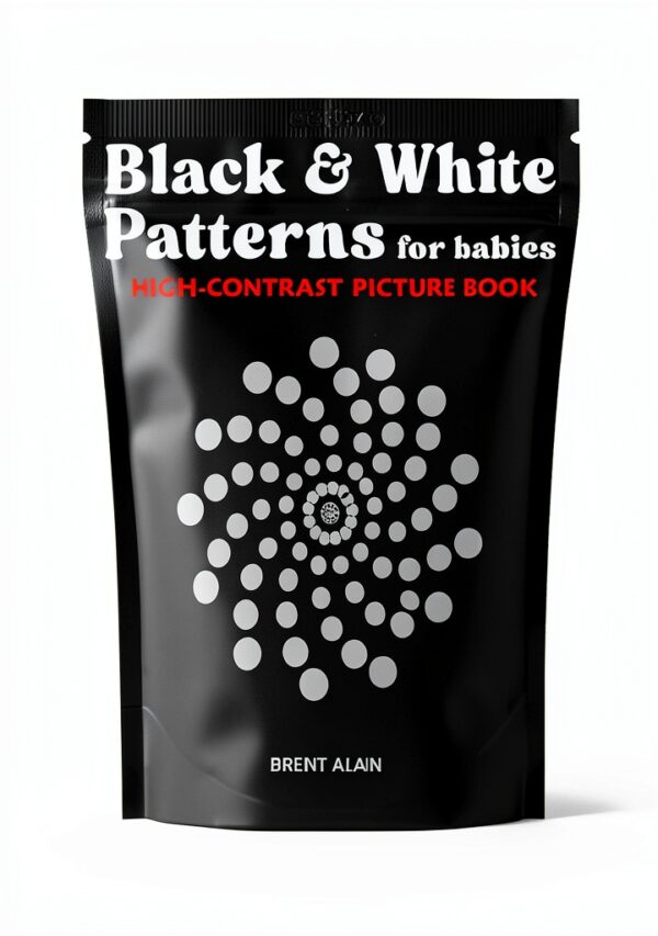 High Contrast Baby Book Visual Development English Kindle-0