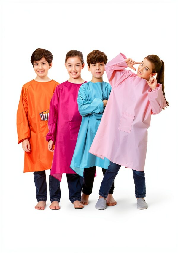 Kids Art Apron KidArt Waterproof Polyester Smock-6