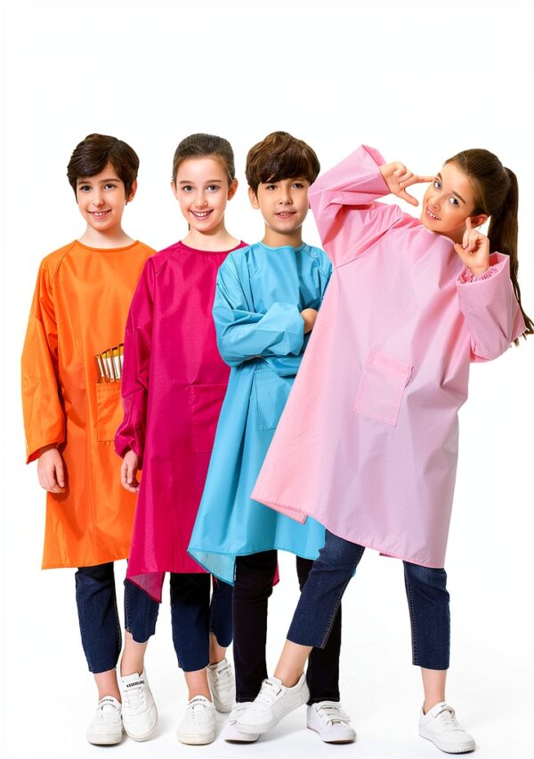 Kids Art Apron KidArt Waterproof Polyester Smock-1