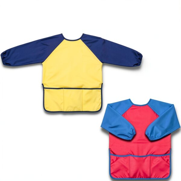 Kids Art Smock Bassion Waterproof Polyester Apron-1