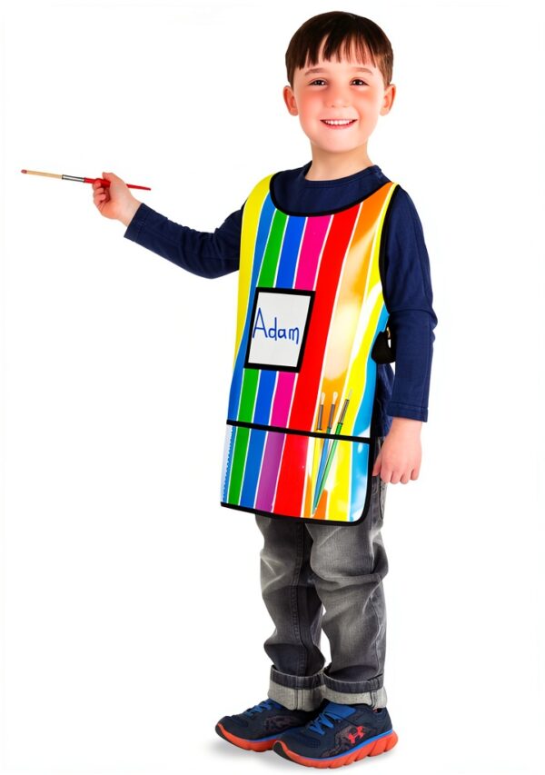 Melissa & Doug Kids Artist Smock Multi‑Color Arts & Crafts Apron 1-7