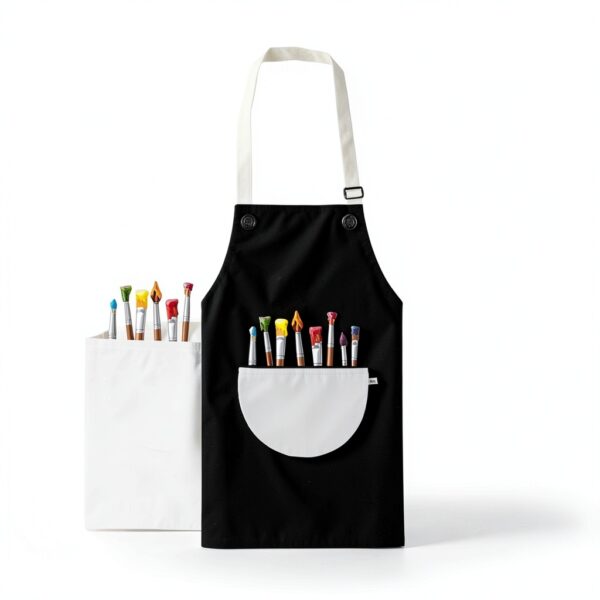 Kids Apron Molain Adjustable Polyester Apron 2 Pack Size Large-6