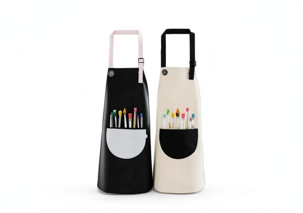 Kids Painting Apron FdcZeyxior Adjustable Waterproof with Large Pocket-6