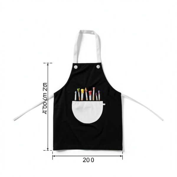 Kids Apron Molain Adjustable Polyester Apron 2 Pack Size Large-1