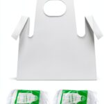 KidSafe Kids Disposable Apron Waterproof Polythene 25 Pack 21.7x25.6-0