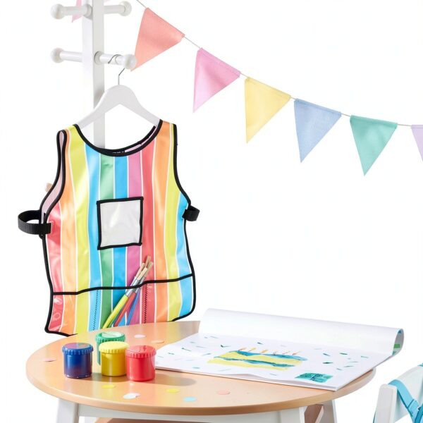 Melissa & Doug Kids Artist Smock Multi‑Color Arts & Crafts Apron 1-8