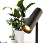 6FT Standing Grow Light for Indoor Plants,25W 3000K Full Spectrum COB Plant Light Bulb, 330° Rotating Head, Metal Floor Grow Lamp with On/Off Switch for Large Plant,Seedling-0